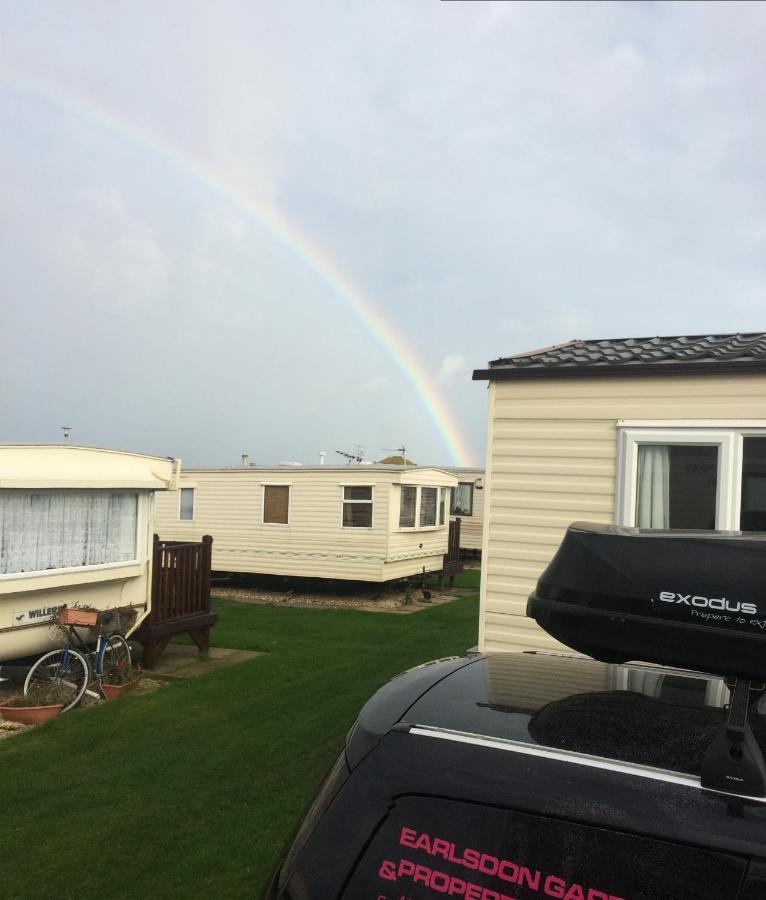 チャペル・セント・レオナルズ 8 Berth Caravan Golden Anchorヴィラ エクステリア 写真